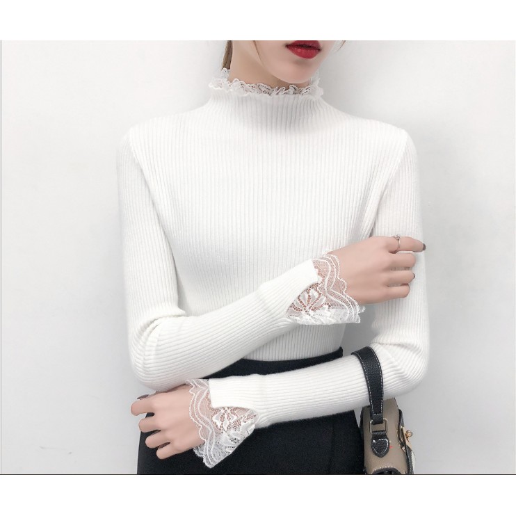 Áo Len Nữ Họa Tiết Hàng Quảng Châu Chất Đẹp Thiết Kế Trẻ Trung Sang Chảnh | BigBuy360 - bigbuy360.vn