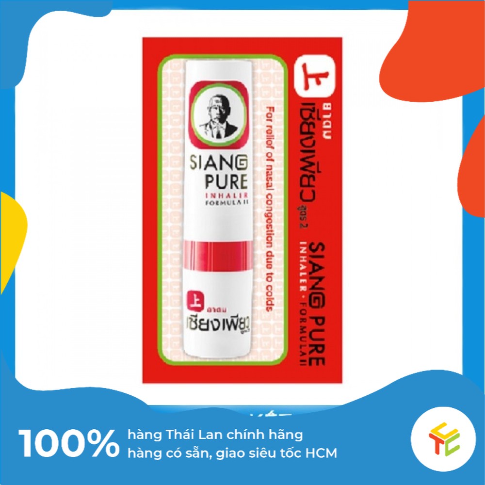 10 loại ống hít mũi Thái Lan Peppermint/Poy sian 2 đầu chính hãng rất tiện lợi, hiệu quả