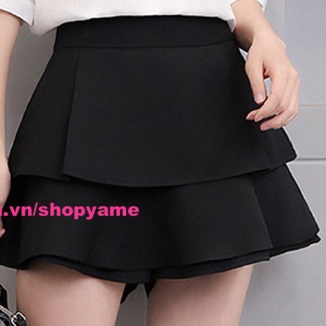 CHÂN VÁY 2 TẦNG XẾP LI ( có lót quần) | BigBuy360 - bigbuy360.vn