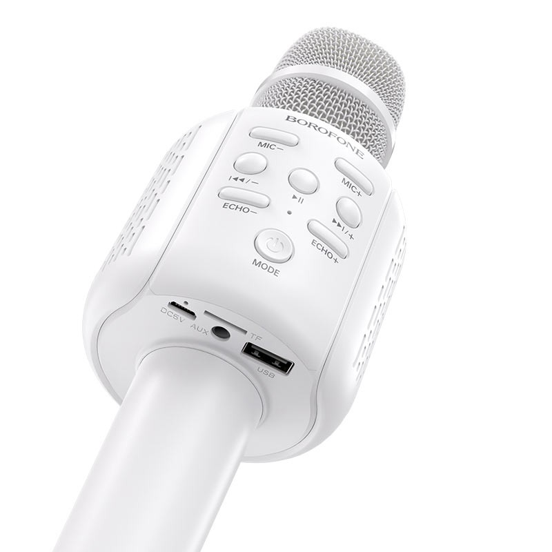 Micro Karaoke Bluetooth Kèm Loa BOROFONE BF1 Âm Thanh Cực Hay Hàng Chính Hãng Bảo Hành 1 Đổi 1