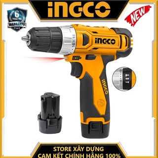 MÁY KHOAN BÚA DÙNG PIN 12V 10MM INGCO CIDLI228120 - HÀNG CHÍNH HÃNG