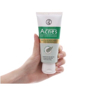 Sữa rửa mặt Acnes baby Mud 25g