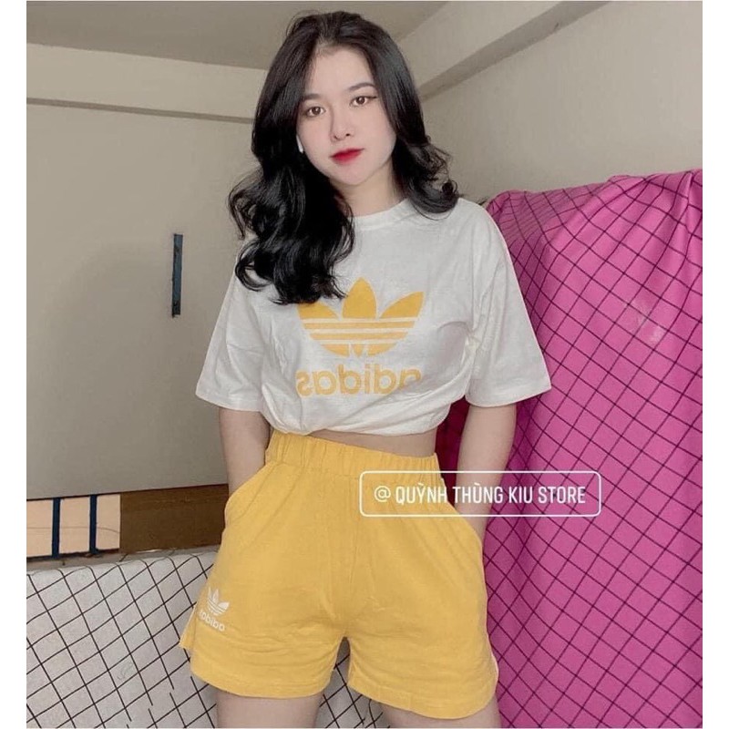 [HOT]•SET ADIDAS NGẮN👉🏼cho hè mát mẻ năng động👈🏼🤗