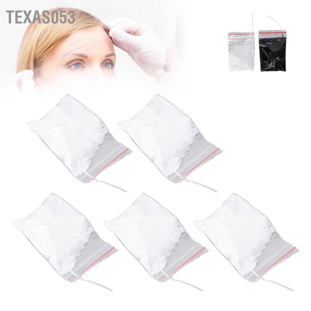 [Hàng mới về] Set 5 túi chỉ mực tạo nét đánh dấu hỗ trợ xăm lông mày chuyên nghiệp dành cho salon làm đẹp