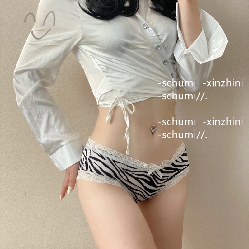 Quần Lót Cotton Viền Ren Nhiều Hoạ Tiết Chíp Nữ Cao Cấp Sexy Gợi Cảm Mainia Shop