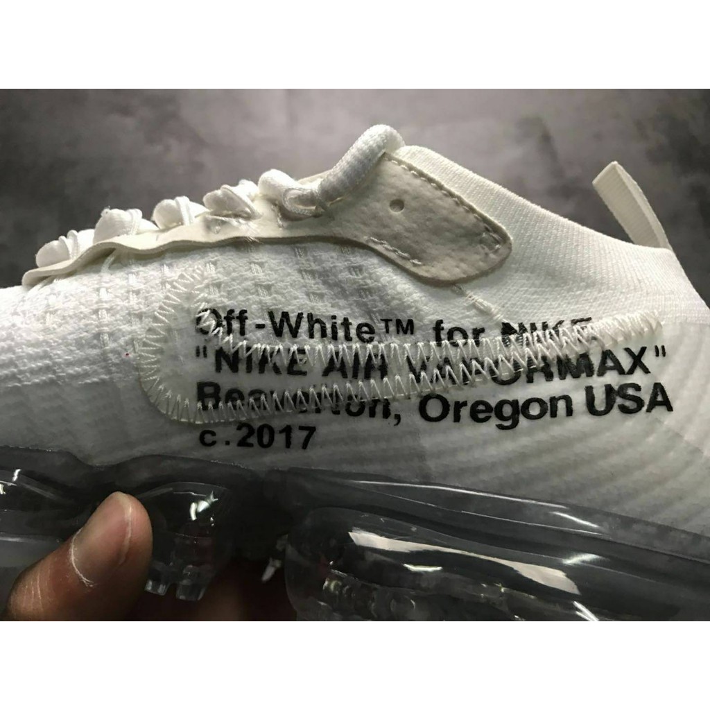 Giày Thể Thao Nike The Ten Air Max Vapor Max 2018 X Màu Trắng