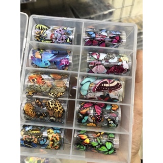 [Phụ Kiện nail] Set foil set 10 cuộn