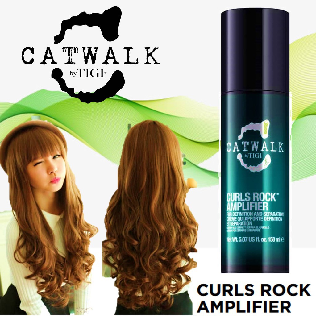 Kem định hình và tách sóng Curls Rock Amplifier Tigi Catwalk 150ml ( 2021 )