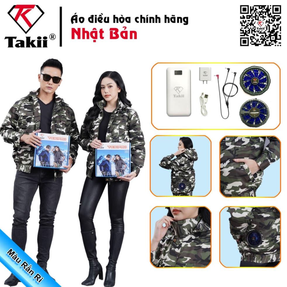 Áo Quạt Điều Hòa, Áo Quạt Gió Nhật Bản TAKII CHÍNH HÃNG - BH 12 tháng