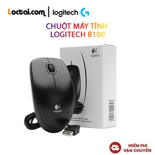 Chuột Quang Logitech B100 - Hàng chính hãng new 100%
