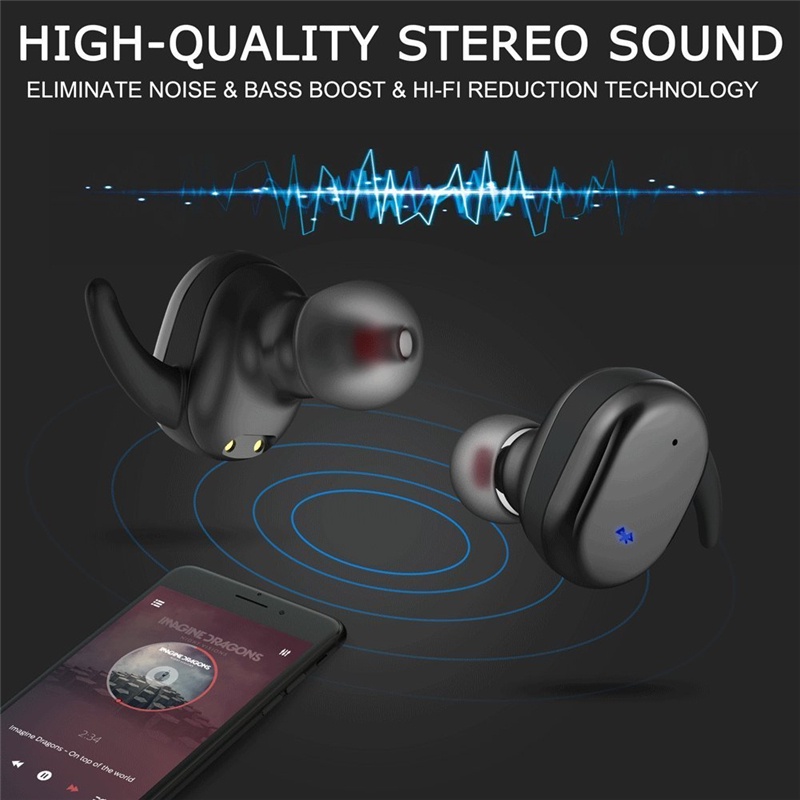 Set tai nghe ELOUGH Y30 tws bluetooth 5.0 giảm ồn