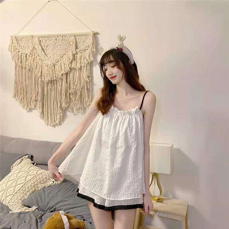 Hormones Áo Sơ Mi Trắng Tay Phồng Xếp Ly Cỡ Vừa Phong Cách Hàn Quốc