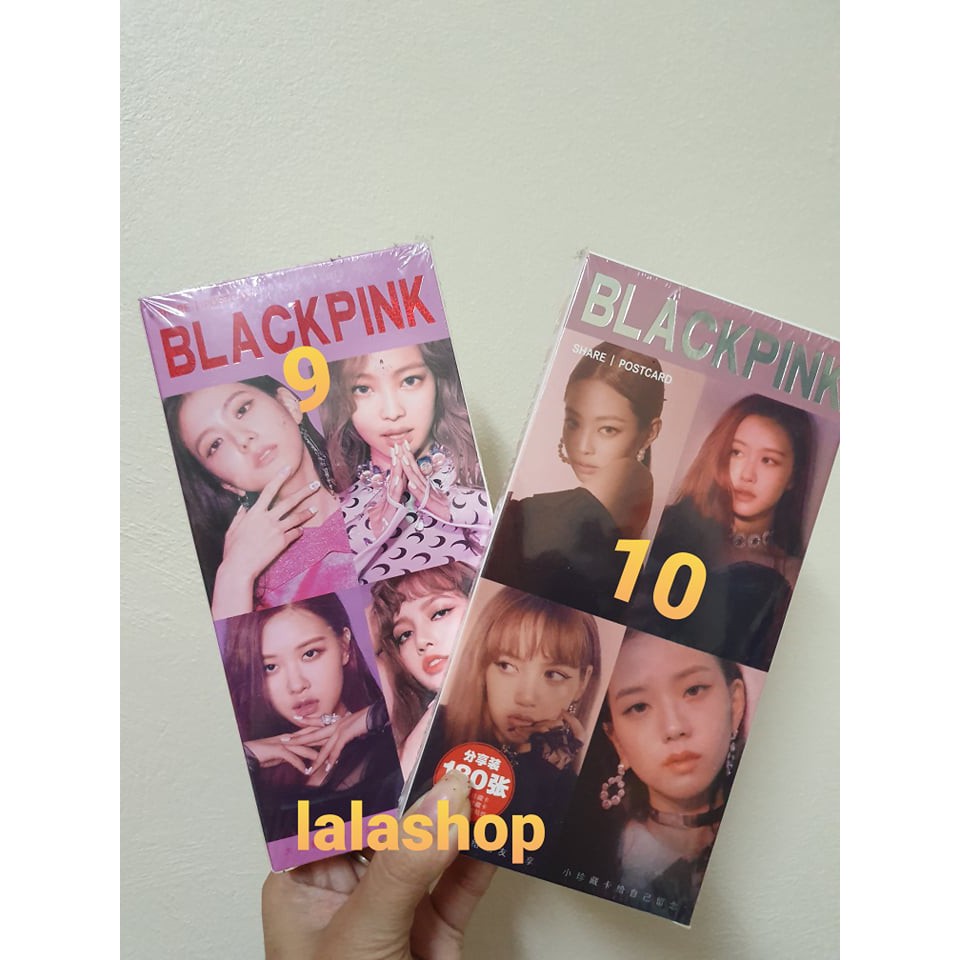 [MUA 1 TẶNG 1]11 MẪU HỘP POSTCARD BLACKPINK