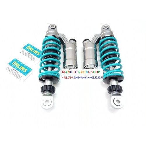 phuộc sau xe sirius ohlins xanh nitron bình dầu