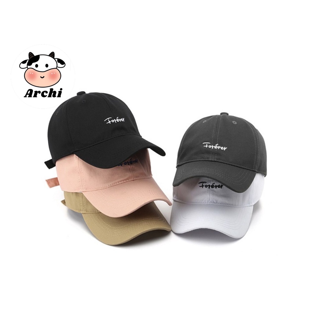 Mũ lưỡi trai cao cấp thêu chữ Forever