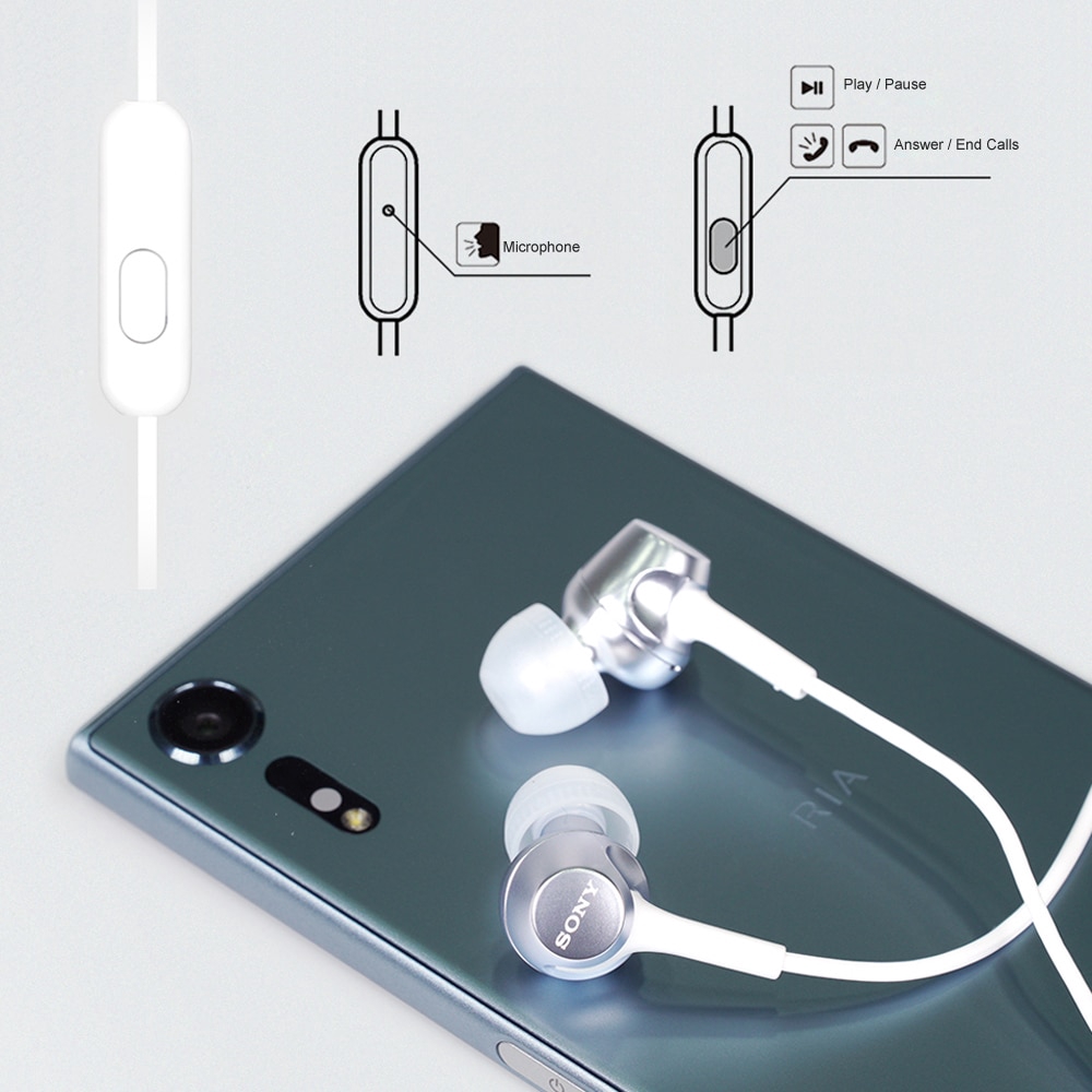 Tai Nghe Nhét Tai Sony Mdr-Ex250Ap Jack 3.5mm Có Micro Tiện Dụng