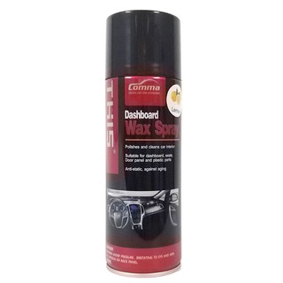 Chai xịt làm bóng nội thất nhựa, táp lô cao su comma dashboard wax spray c1-22 450ml