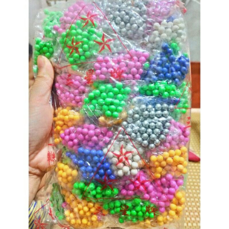 sỉ lẻ bi nhựa 6mm loại 1  0,5kg