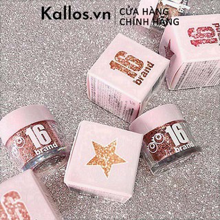 Nhũ Mắt 16Brand Candy Rock Pearl Powder - Kallos Vietnam