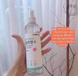 Sịt thơm quần áo Hàn Quốc