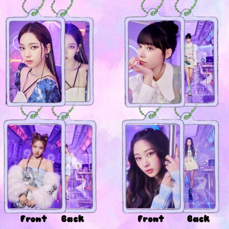 Móc Khóa Acrylic Trong Suốt Hình Album Aespa SMCU Express