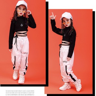Set Quần Áo Nhảy Hiện Đại - Tiktok - Zumba - Hiphop cho Bé Gái nhà THDANCE