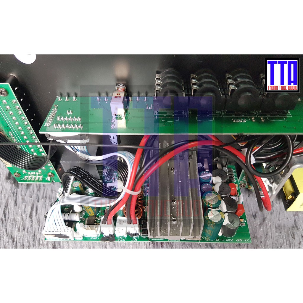 Mạch loa kéo 4 tấc đơn - 3 tấc đơn class D 180W - 14,5x35cm T12