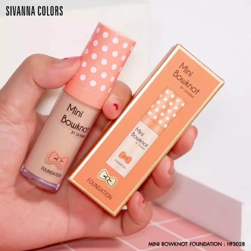 Kem nền mini SIVANNA Bowknot Màu 01 | BigBuy360 - bigbuy360.vn