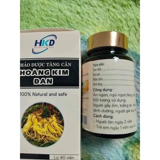 Tăng cân hoàng kim đan (mẫu mới)