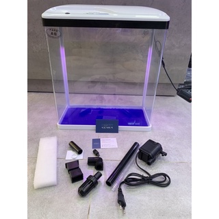 Hồ cá để bàn Sobo SO 400F mỏng 28L (390x190x440)