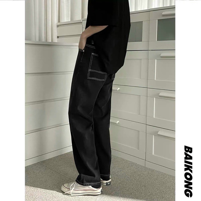 QUẦN KAKI ỐNG RỘNG ( hình chụp thật ) | BigBuy360 - bigbuy360.vn