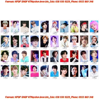 SÉT CARD CHỮ KÍ JIN BTS