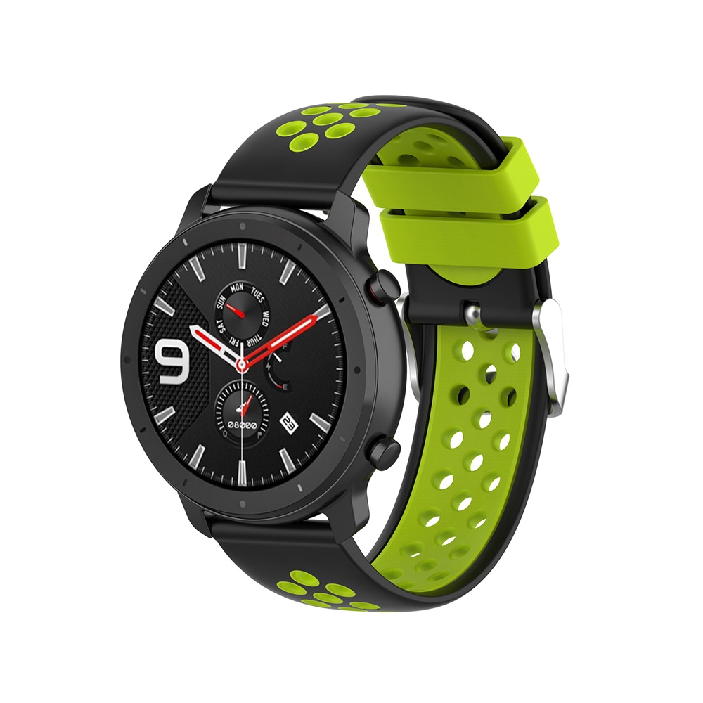 Dây đeo thay thế chất liệu silicone cho Huami Amazfit Garmin Samsung cỡ 20mm 22mm