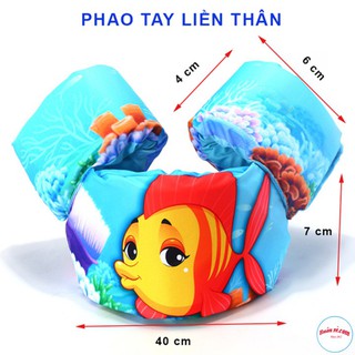 Phao tập bơi liền thân cho bé - Phao tay đỡ ngực cho bé - 00147 nk03023