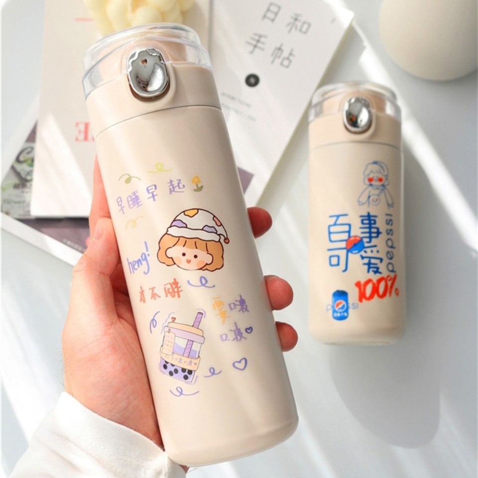 Bình giữ nhiệt Bincoo chất liệu inox SUS304 giữ nóng lạnh 6 đến 8 tiếng. 4 màu sắc cá tính, trẻ trung, năng động