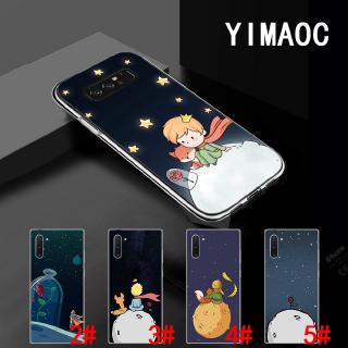 Ốp điện thoại TPU dẻo trong suốt in hình hoàng tử bé 144A cho Samsung Note 8 9 10 Plus Lite S20 Ultra J6 Prime J8
