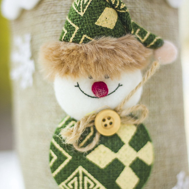 Vỏ bọc chai rượu vang họa tiết giáng sinh