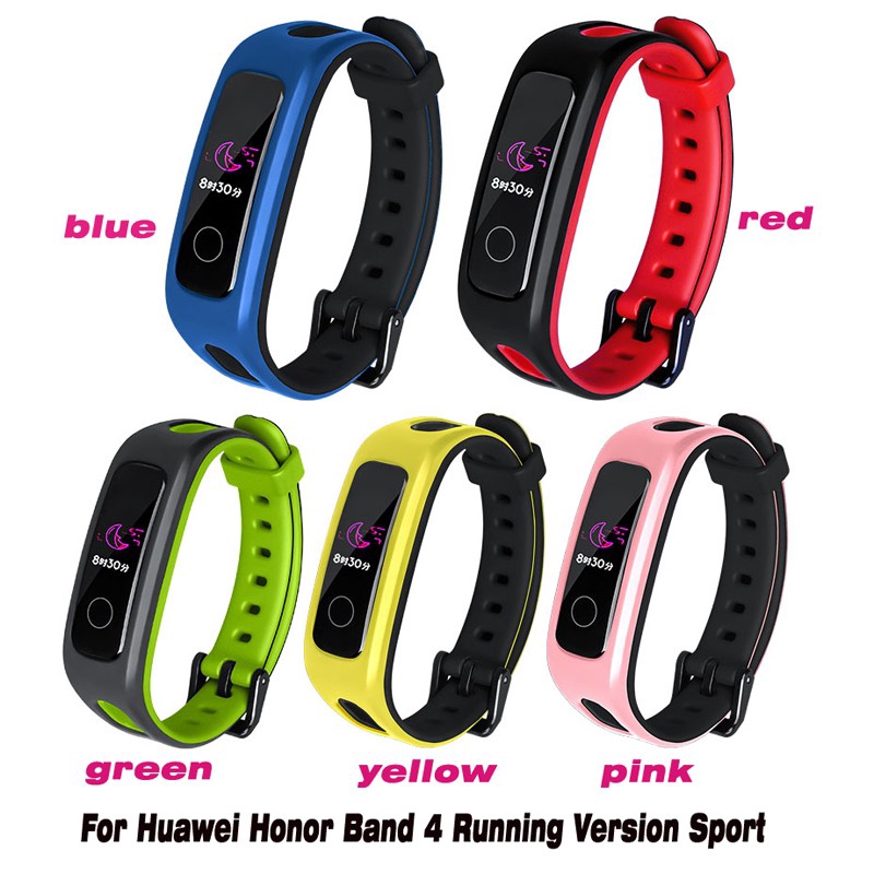 Strap For Huawei Honor Band 4 Running Version Sport Accessories TPU Band