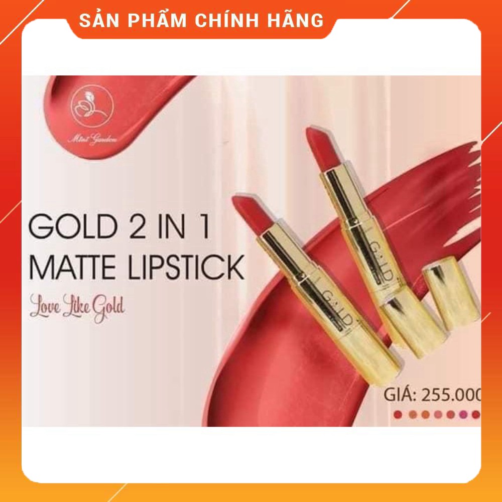 [DATE MỚI NHẤT] Son Gold MINI GARDEN son 2 đầu tiện lợi | BigBuy360 - bigbuy360.vn