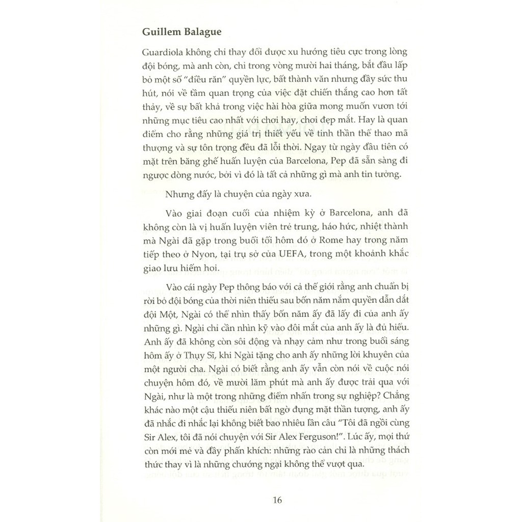 Sách - Pep Guardola - Một Cách Thắng Khác
