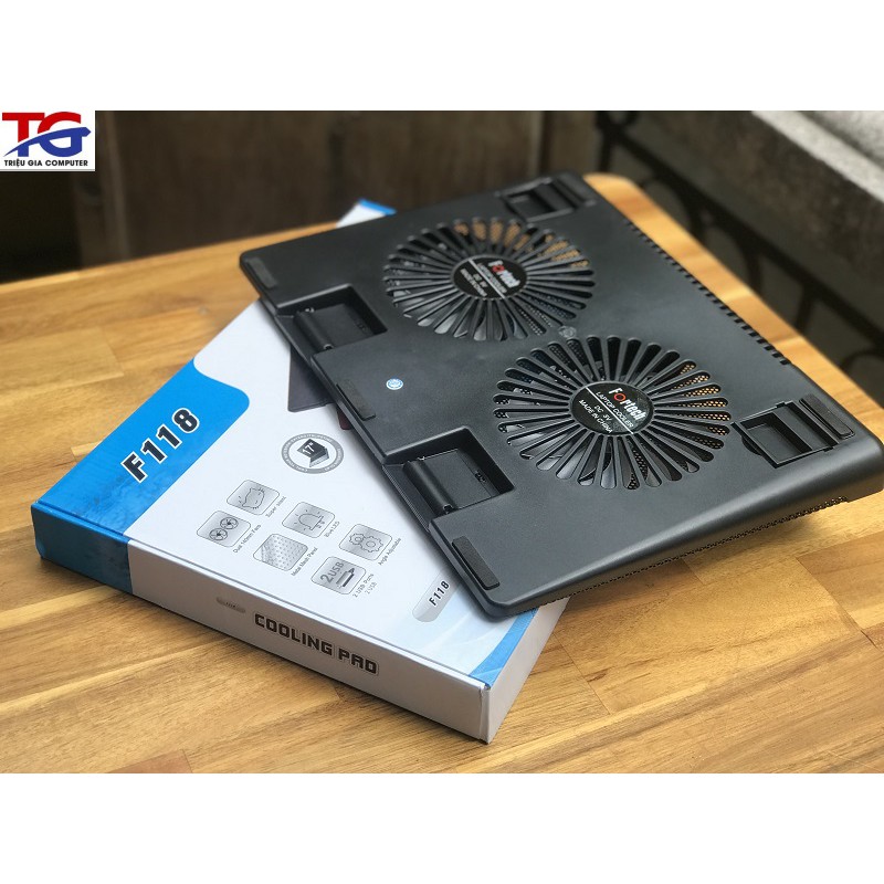Đế tản nhiệt laptop Fortech F118 - Chính hãng