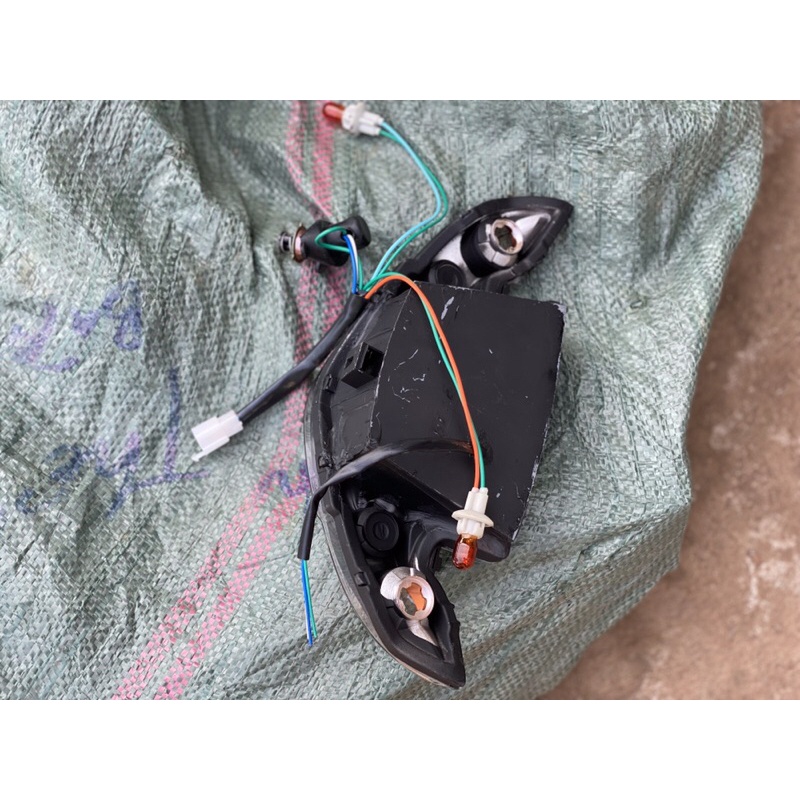 Choá đèn sirius 2 tầng ánh cam cho sirius cơ 50 hoặc 110