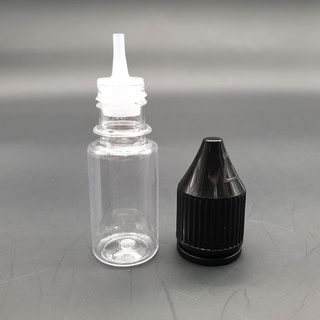 Chai Chiết Nhựa 10ml Nắp Trắng Thân Trong Suốt Dụng Cụ Chiết Dung dịch Phun Xăm