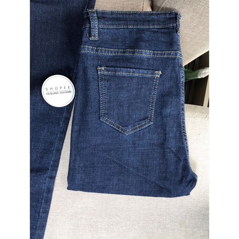 QUẦN JEAN NỮ ÔM DÁNG LƯNG CAO, CHẤT JEAN CO DÃN HÀNG ĐẸP MÃ 03