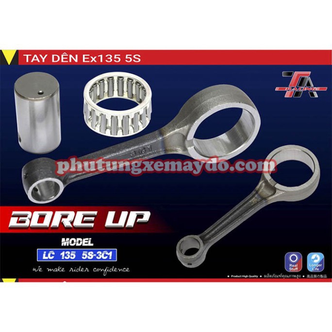 TAY DÊN EXCITER 135 5 SỐ 150 TA