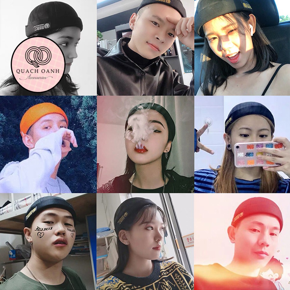 Mũ quả dưa hip hop đường phố hipster cá tính – MU17