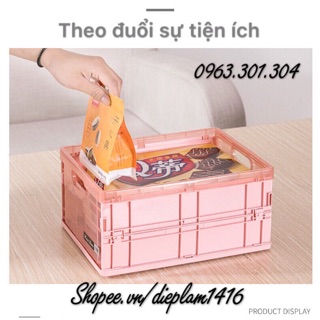 Hộp đựng đồ đa năng gấp gọn ( tiện ích)