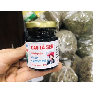 200gr Cao lá sen hộp Nguyên chất