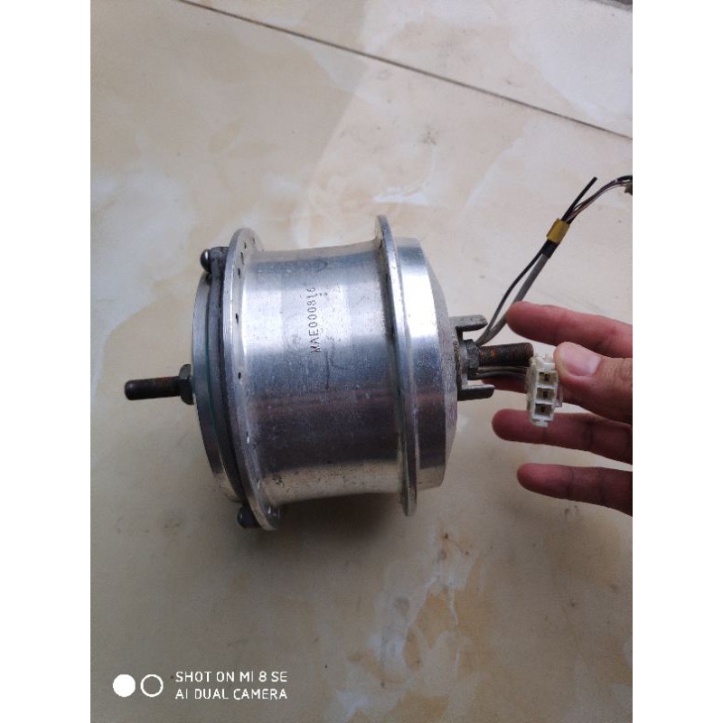 Bộ chế xe đạp thường thành xe đạp điện Sanyo nhật xịn bánh trước công suất 350w