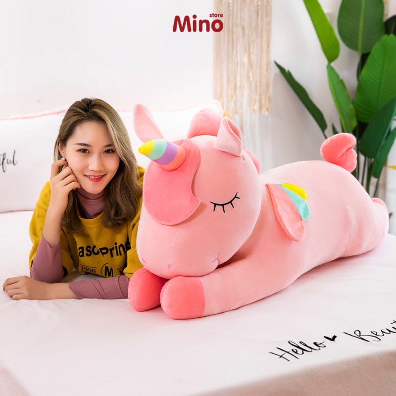 Gấu Bông Gối Ôm Ngựa Pony Cao Cấp Mino TH27